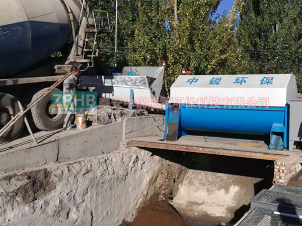 陜西壓濾機(jī)工程案例